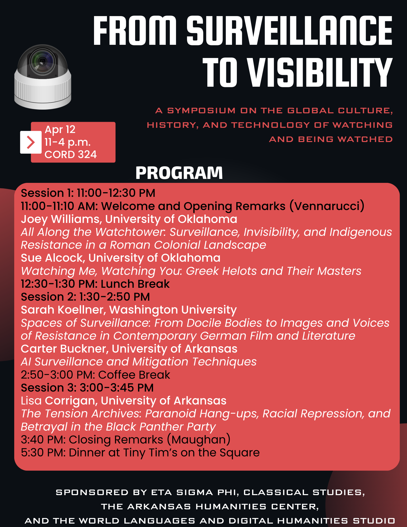 From From Surveillance to Visibility Symposium