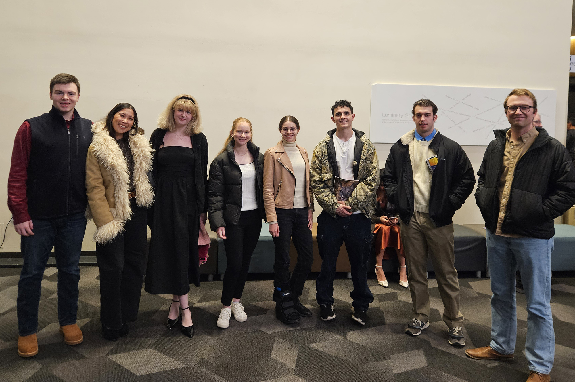 Students attend a Russian Classical Music Concert at the Walton Center. Students attend a Russian Classical Music Concert at the Walton Center.